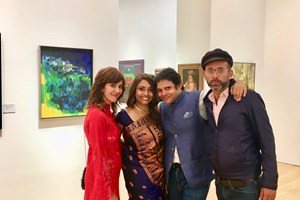 Kickoff Reception, Christie's, New York (9 September 2018). Courtesy Asia Contemporary Art Week.